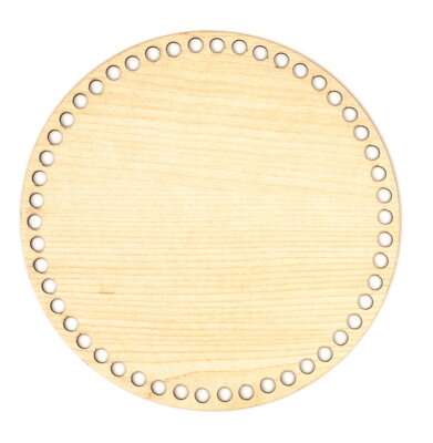 Dřevěné dno kruh 25 cm - topol