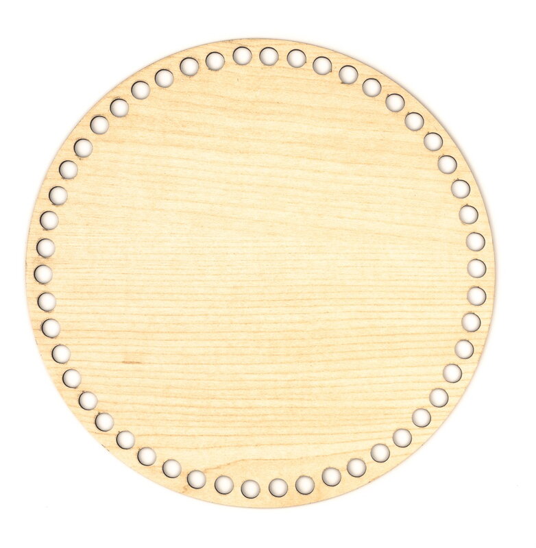 Dřevěné dno kruh 25 cm - topol