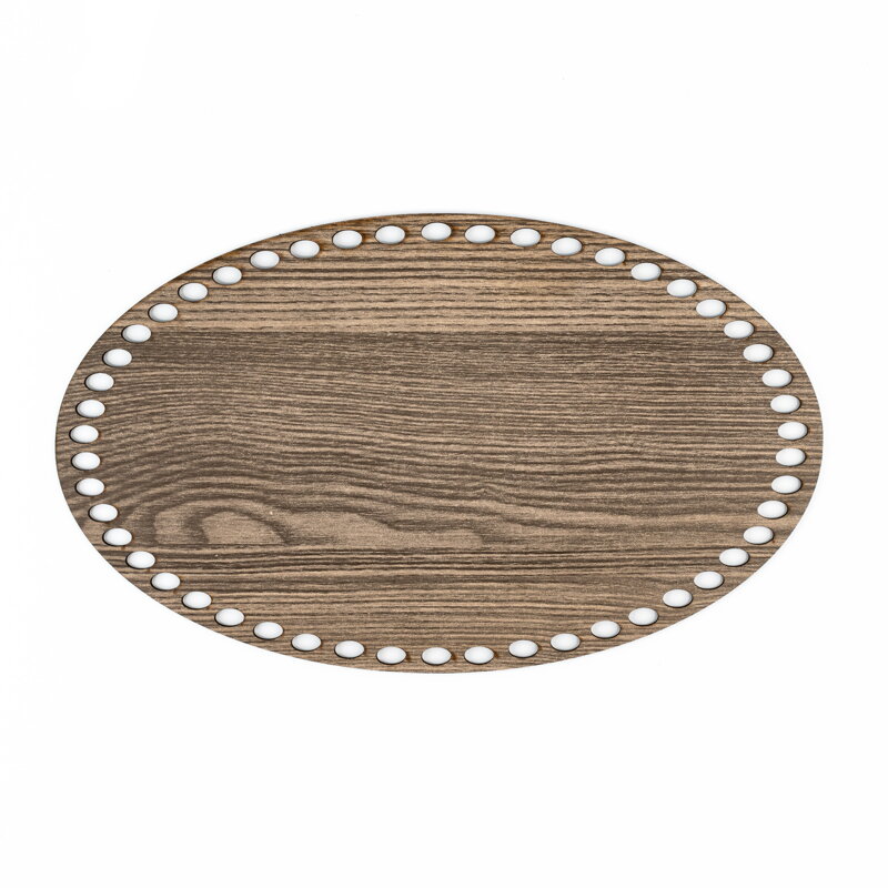Dřevěné dno elipse 30x18 cm - ceder