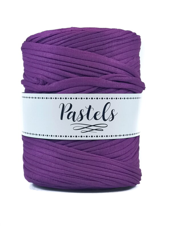Špagáty T-shirt Yarn - Purple Flower 502