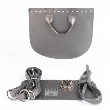 Set na batoh s klopou  -stříbrná 32